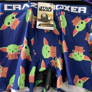 NWT Star Wars The Madalorian Baby Yoda Boxer Briefs 2-pack